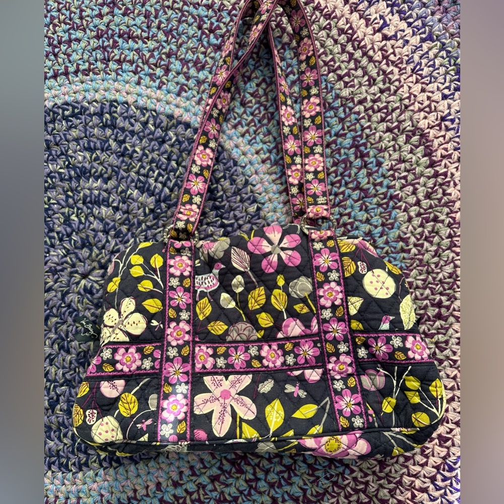 Vera Bradley Floral Quilted Handbag